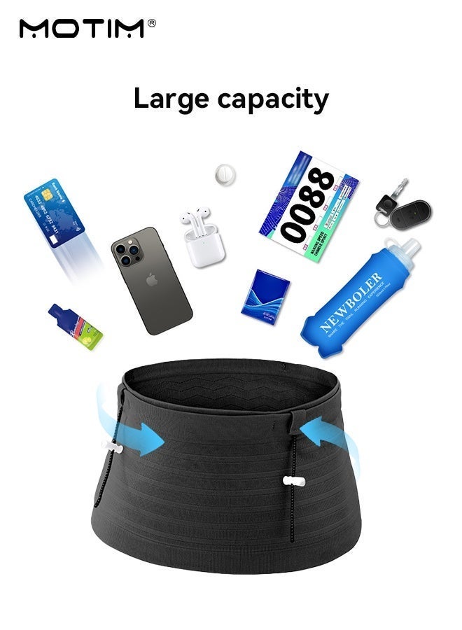 Motim Compact Sports Waist Bag for Running and Fitness, Multi-functional Waist Phone Bag Money Phone Holder, Jogging Pocket Belt Women Men Sport Bag - Image 5